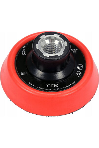 yato HOOK AND LOOP SUPPORT PAD 75mm M14