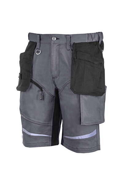 Lahti Pro Παντελόνι κοντό slim-fit / γκρι - s