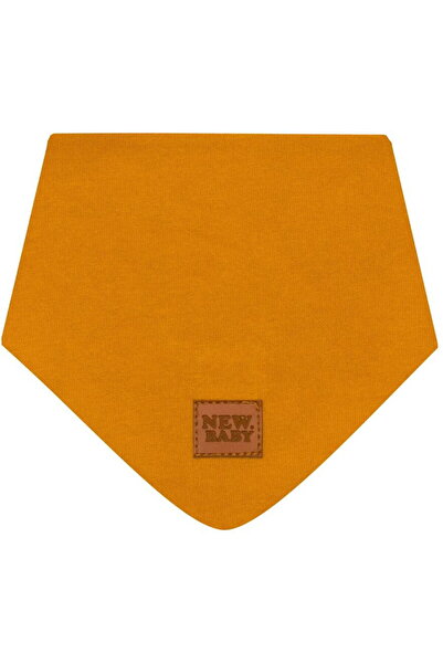 NEW BABY SHOP New Baby Favorite Brown Cotton Neck Scarf S, size S