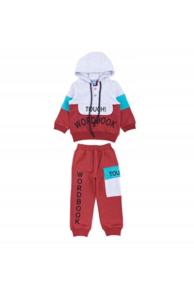 Mod Kids Children's set, Mod Kids, Drapey t-shirt + straight pants, red color...