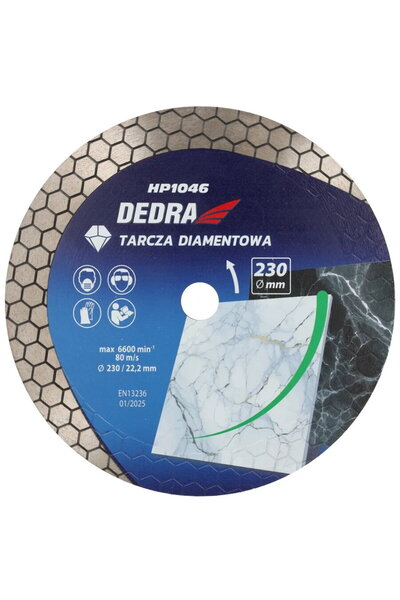 DEDRA EXIM Diamond disc 230mm honeycomb