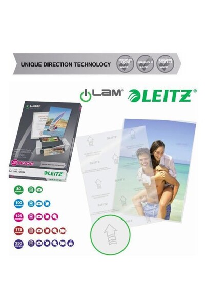 Leitz Laminating film, A5 - 125 microns 100 sheets/box