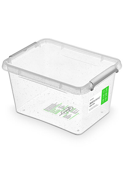 Orplast Plastic container with lid, Sheer, Nanobox - capacity 2L
