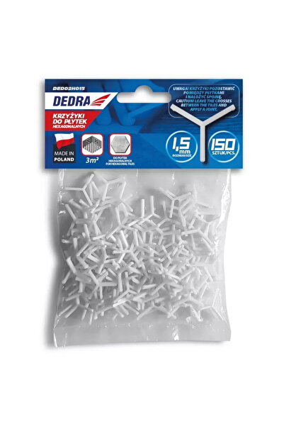 DEDRA EXIM Cruciulite pentru plДѓci hexagonale 1.5mm 150buc