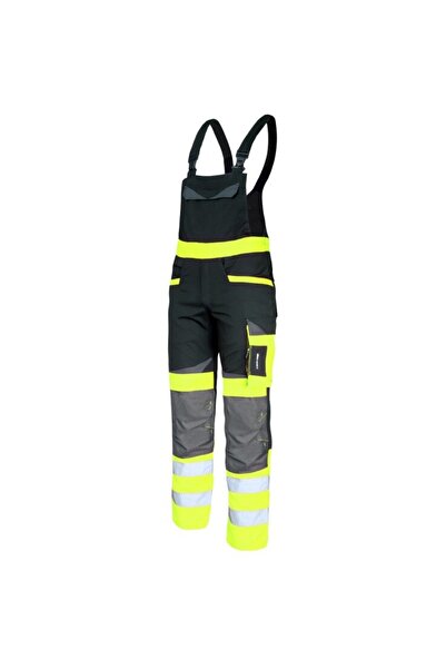 Lahti Pro Slim-fit reflective overalls / green - 3xl