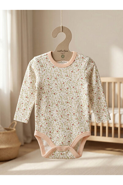 Shoebuo 100% Organic Cotton Long Sleeve Baby Bodysuit 0-3 Months Soft Newborn...