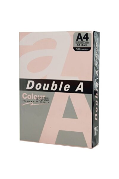 DOUBLE A Color paper for A4 copier, 80g/sqm, 500 sheets/reel, - pastel flamingo
