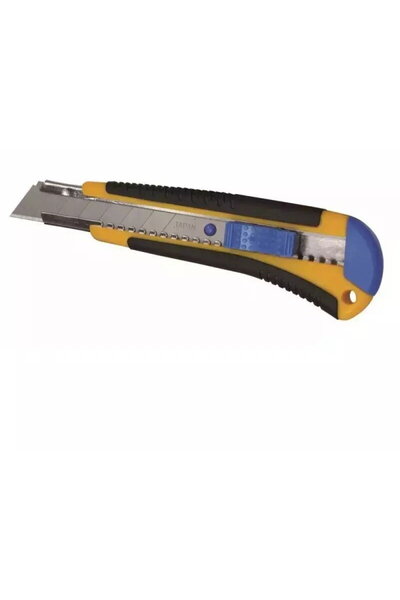 DEDRA EXIM Cutter 18mm + 1 lama de rezerva maner cauciuc 24buc.