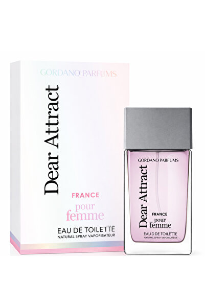 GORDANO PARFUMS DEAR ATTRACT Eau de Toilette for Women, 50 ml,