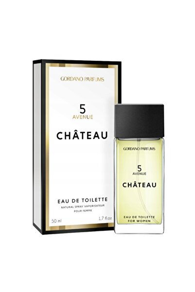 GORDANO PARFUMS Apă de toaletă pentru femei 5 AVENUE CHÂTEAU, 50 ml,