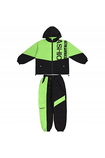 Mod Kids Children's set, MOD KIDS, Drapey t-shirt + straight pants, black, 13...