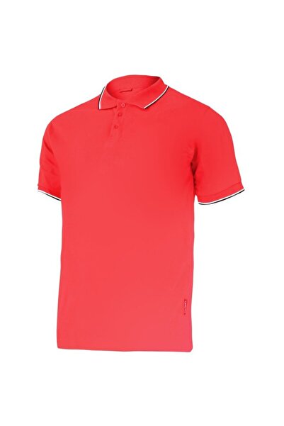 Lahti Pro Thin Cotton polo shirt / red - s