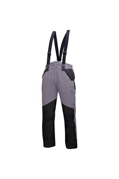 Lahti Pro Pantalon multifunctional cu bretele / gri - xl