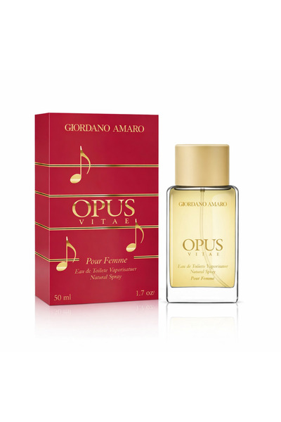 GORDANO PARFUMS OPUS VITAE Eau de Toilette for Women, 50 ml,