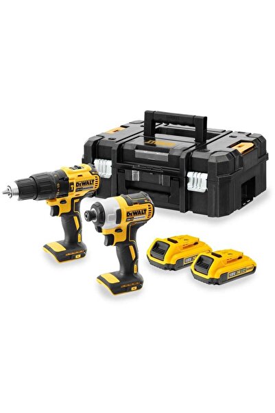 Dewalt Tool package Hammer drill + Impact driver DCK2060D2T-QW 1