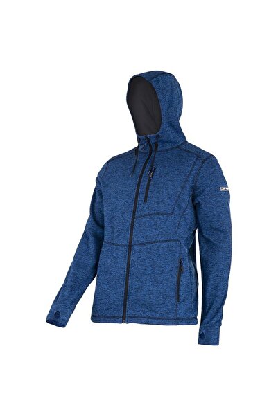 Lahti Pro Printed hooded jacket / blue - 2xl