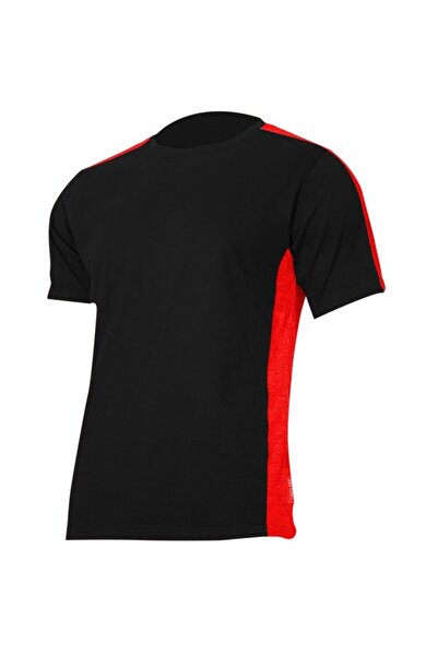 Lahti Pro Tricou bumbac multicolor / negru-rosu - s