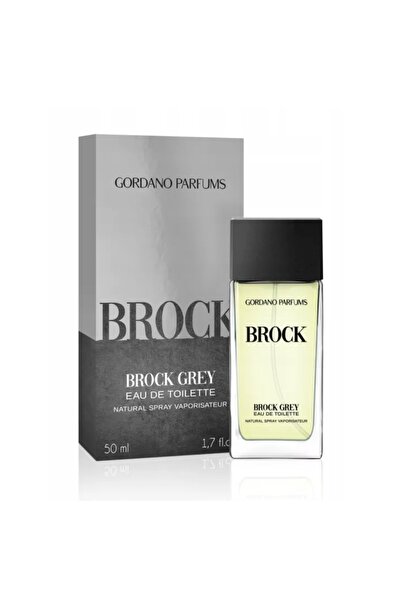 GORDANO PARFUMS BROCK GREY Eau de Toilette for Men, 50 ml,