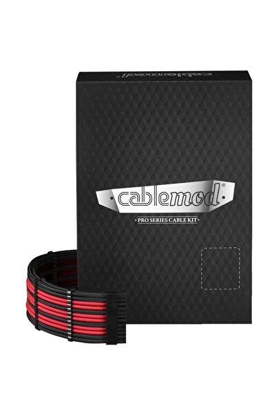 CableMod PRO RT series kit black / red - ModMesh