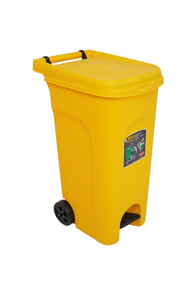 Other Yellow/plastic selective waste bin 80 liters
