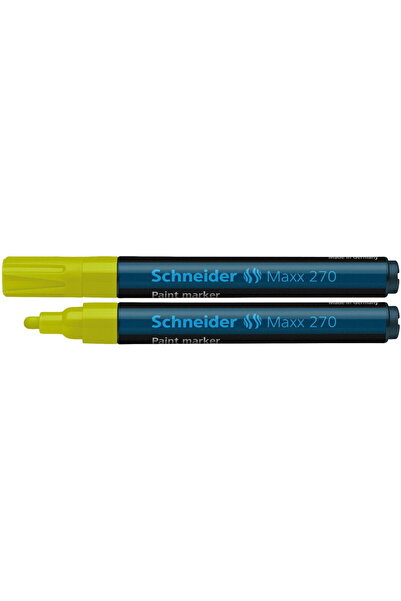 SCHNEIDER Maxx 270 paint marker, round tip 1-3mm - yellow
