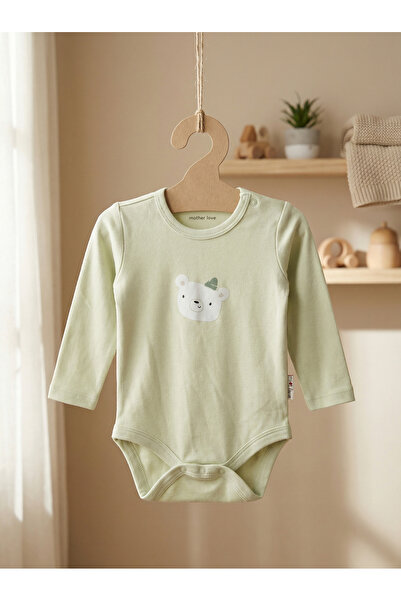 Shoebuo 100% Organic Cotton Long Sleeve Baby Bodysuit 0-3 Months Soft Newborn...