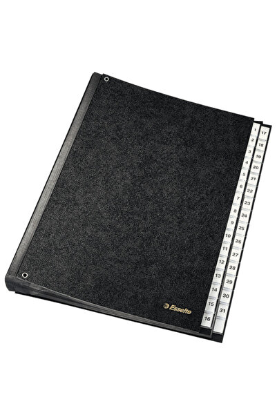 Esselte Mapa pentru semnaturi 1-31, - negru