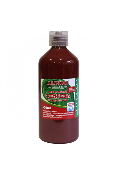 ALPİNGO Tempera lavabila, 500ml, Alpino - maro