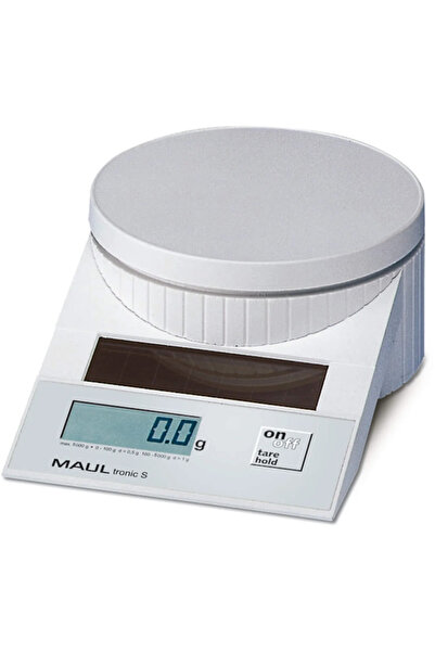 MAUL Mailing scale, solar, tronic S, 5000 g - white