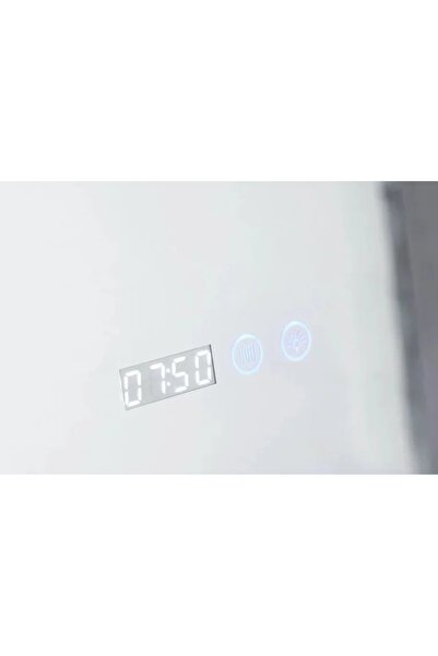 OEM Oglinda LED cu Dezaburire , Ceas si Termometru 80x60cm - Ondora