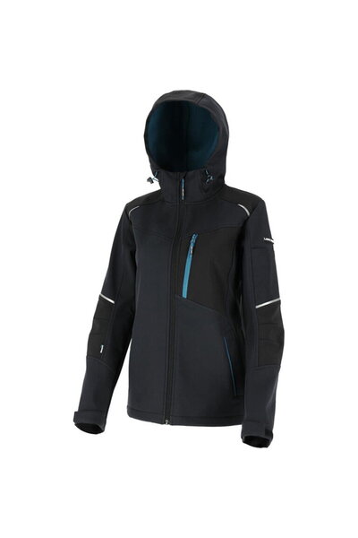 Lahti Pro Jacheta elastica cu gluga (dama) / negru - xl