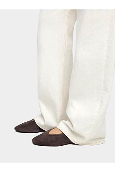PARFOIS Kadın Süet Deri Düz Ayakkabı