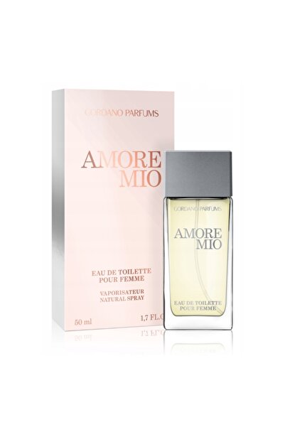 GORDANO PARFUMS AMORE MIO Eau de Toilette for Women, 50 ml,