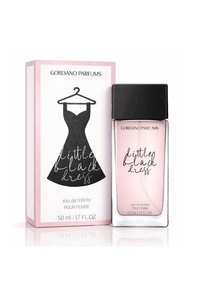 GORDANO PARFUMS LITTLE BLACK DRESS Eau de Toilette for Women, 50 ml,