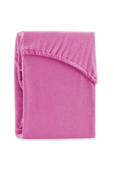 Mally Home Cearceaf De Pat Cu Elastic 160*200+25 Cm Yuny – 100%Bbc - Fucsia