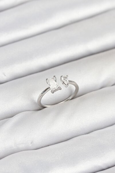 Inure Jewelry خاتم نسائي من حجر الزركون باللون الذهبي النحاسي