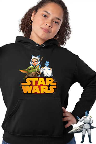OEM Women's Star Wars Thrawn Ahsoka Baby Yoda Hoodie