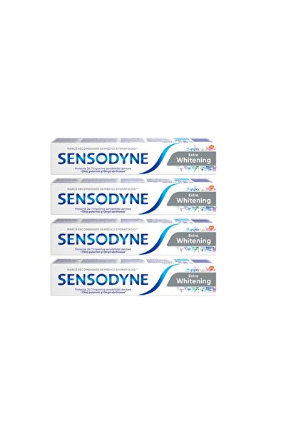 Sensodyne Pachet promoțional 4 x Pastă de dinți extra albire, 4 x 100 ml