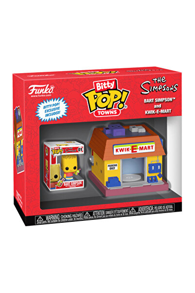 Funko Bitty POP collection figure set! Town The Simpsons &minus; Bart Sim...