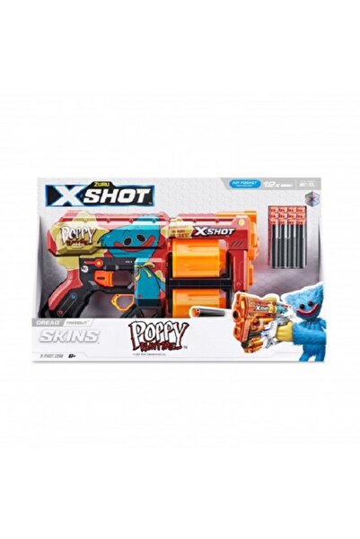 X-Shot Toy gun X&minus;Shot Skins Dread, 12 cartridges, Poppy Playtim...