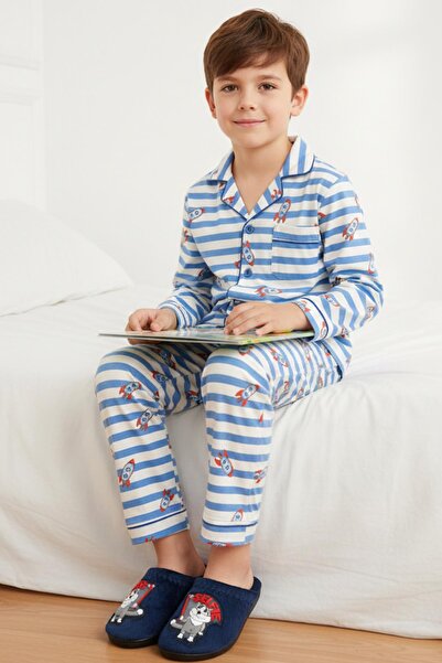 GEZER 10062 Boy's Home- Rug Slippers