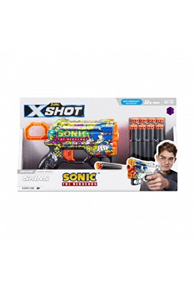X-Shot Τζουκάριε Πιστόλι Εξ-Σοτ Σκινς Μένας # 44; Σόνικ& # 44; Υπερ-Σπάικ& # ...