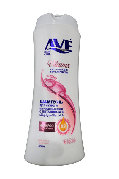 av AVE HAIR CARE VITAMIX WITH VITAMN AND WHEAT PROTEIN SHAMPOO 400 ML