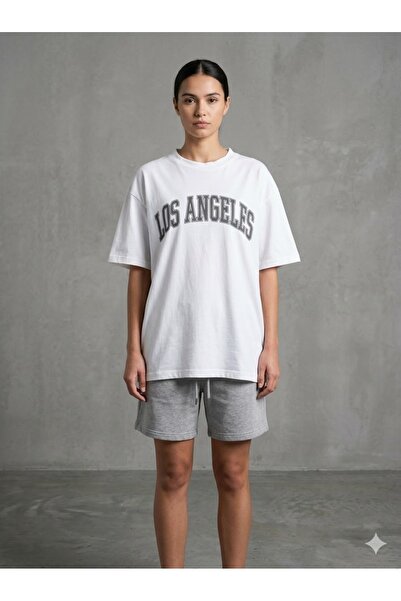 YRN COLLECTION Unisex Sports Shorts T-Shirt Set – Oversized Summer Casual Spo...