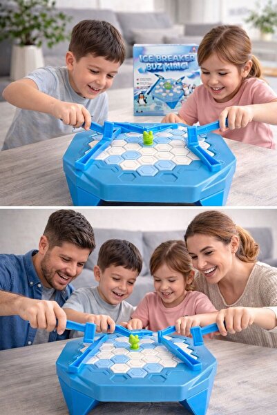 Modernica BUZ KIRICI ZEKA OYUNU-EĞLENCELİ AİLE OYUNU-KURBAĞA DÜŞÜRME OYUNU