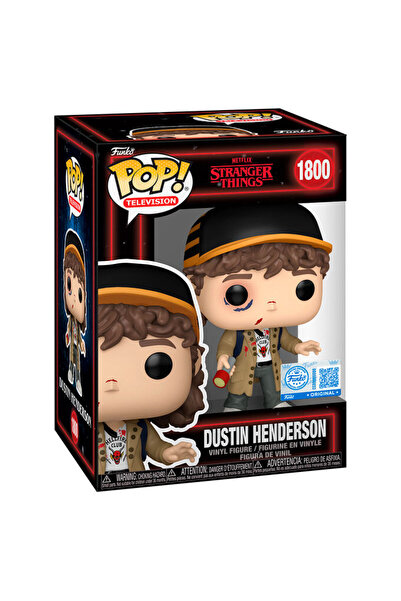 Funko POP Collectible Figure! Stranger Things 5 ​​&minus; Dustin Henderso...