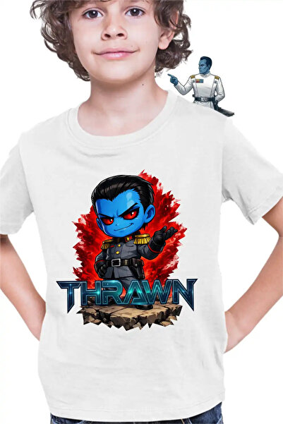 OEM Παιδικό Αγόρι Star Wars Thrawn Grand Admiral Chibi T-shirt