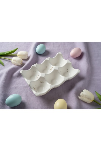 Claren Candles Premium Ceramic Egg Holder – Elegant Design, Food Safe, Ideal ...