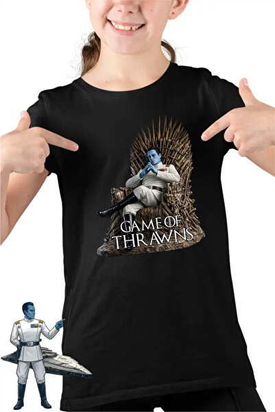 OEM Tricou Copii Fete Game of Thrawns Admiral Thrawn Star Wars