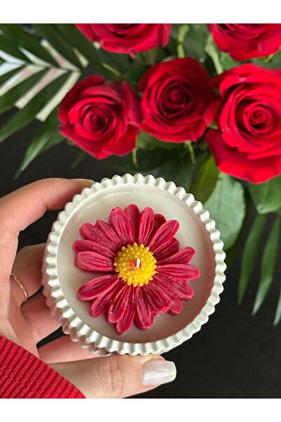 OEM Scented soy candle, Rose Ceramic Touch, CandlyON, handmade, rose, burning...